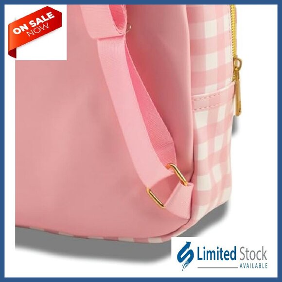 10" PU Leather Mini Backpack Purse for School Travel Everyday Use - Picture 6 of 7